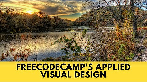 applied visual design, freeCodeCamp programming lessons 2023