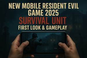 New mobile Resident Evil game 2025 Survival Unit gameplay first look